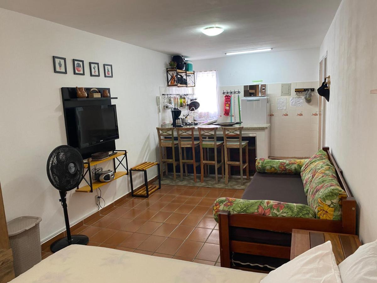 Praia Grande - Aviacao - Apto Estudio - 200 Mts Da Praia מראה חיצוני תמונה
