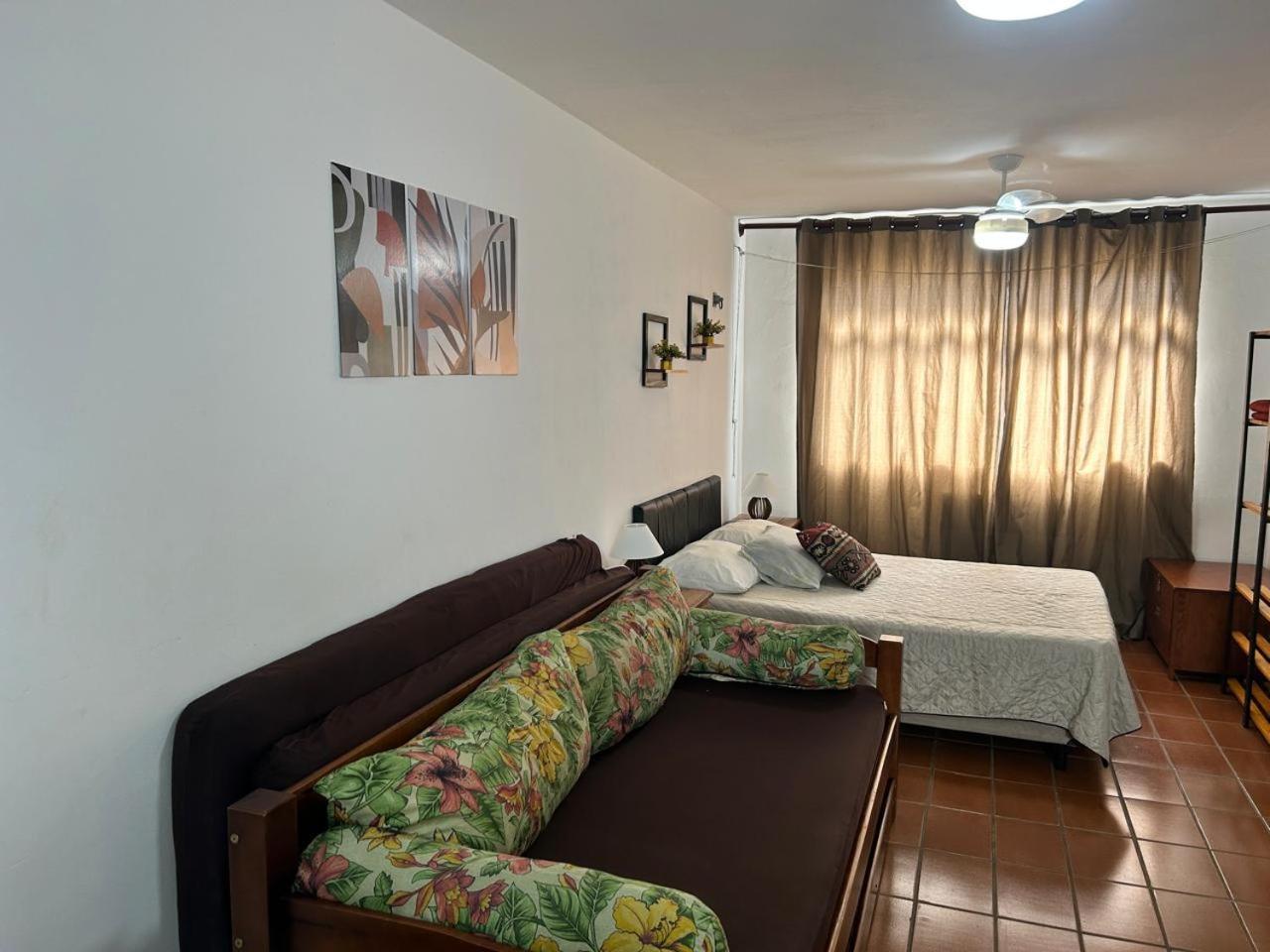Praia Grande - Aviacao - Apto Estudio - 200 Mts Da Praia מראה חיצוני תמונה